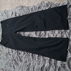 Wide Leg Pants - Black